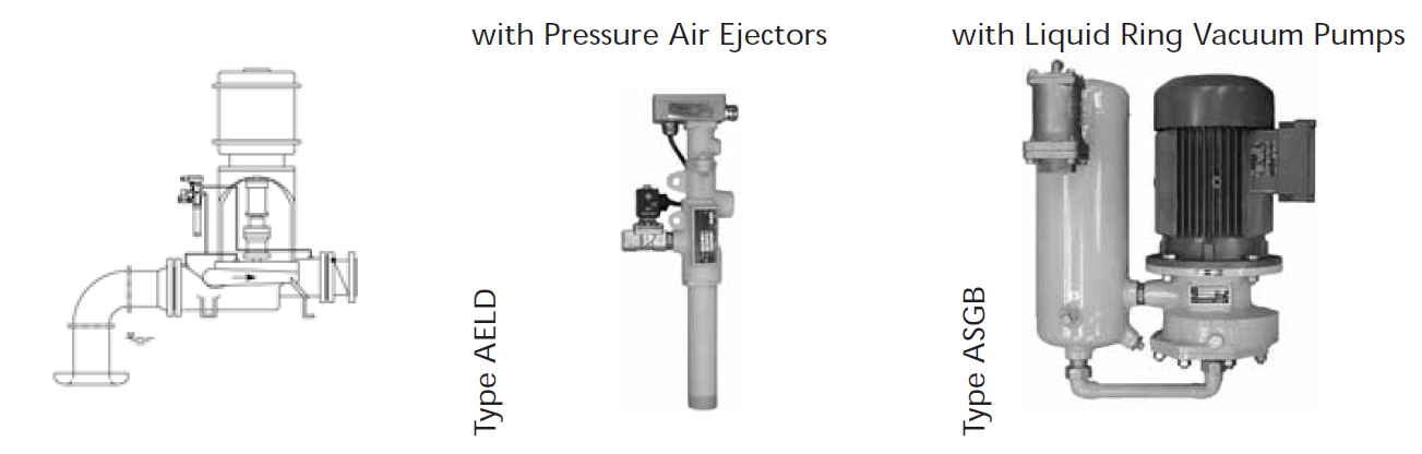 Ansaugsysteme für Marinepumpen for Marine Pumps