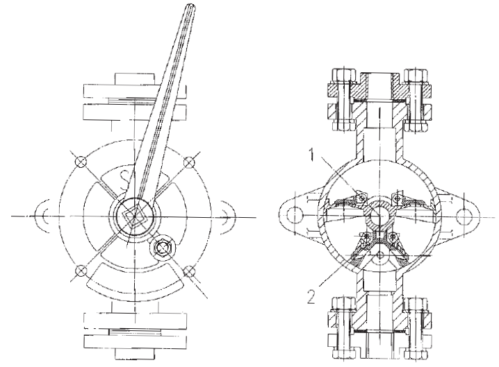 Hand Pump Semi-Rotating Wing Pump