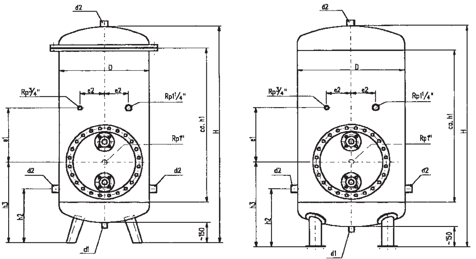 Water Heater (Calorifier)